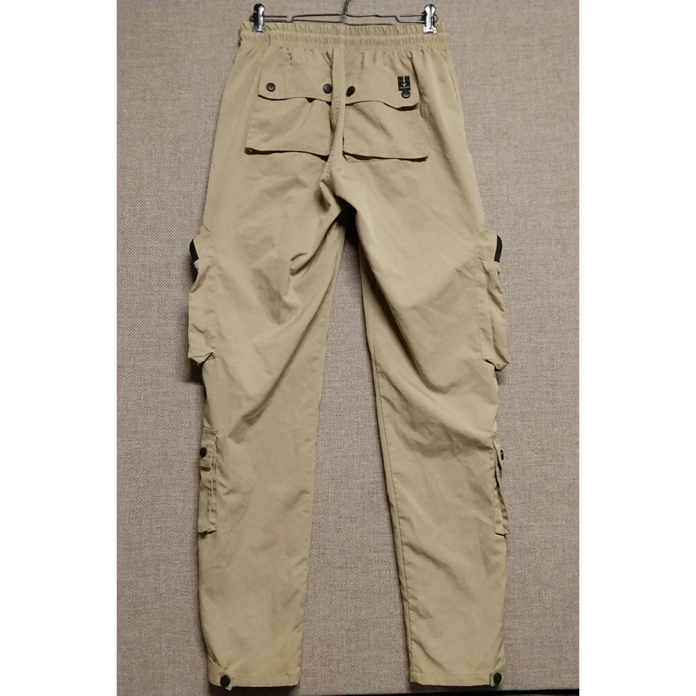 SCREENSHOT Men's Hip Hop Premium Multifunctional Utility Cargo Pants  Size 29-30